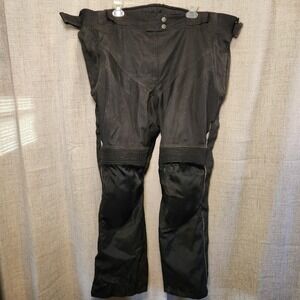 Detour Motorcycle Gear Riding Pants Size 2XLS Black Padding Adjustable Dirt Bike